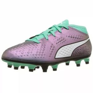 PUMA ONE Unisex Syn FG Jr Soccer Shoe, Size 5C